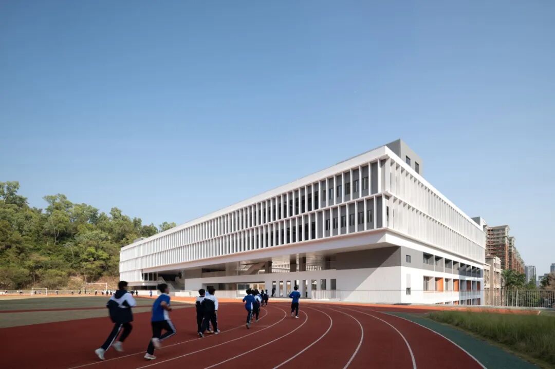 深圳梅山中学扩建综合楼丨中国深圳丨AUBE欧博设计-8