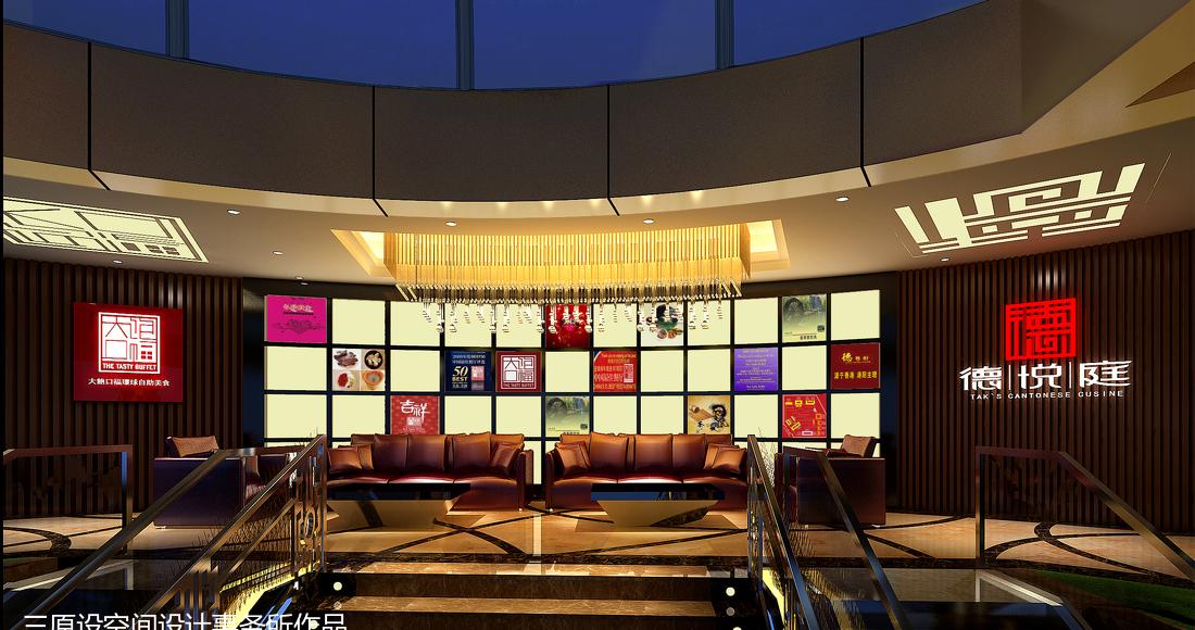 珠海酒楼餐厅——现代中式高端餐饮空间-4
