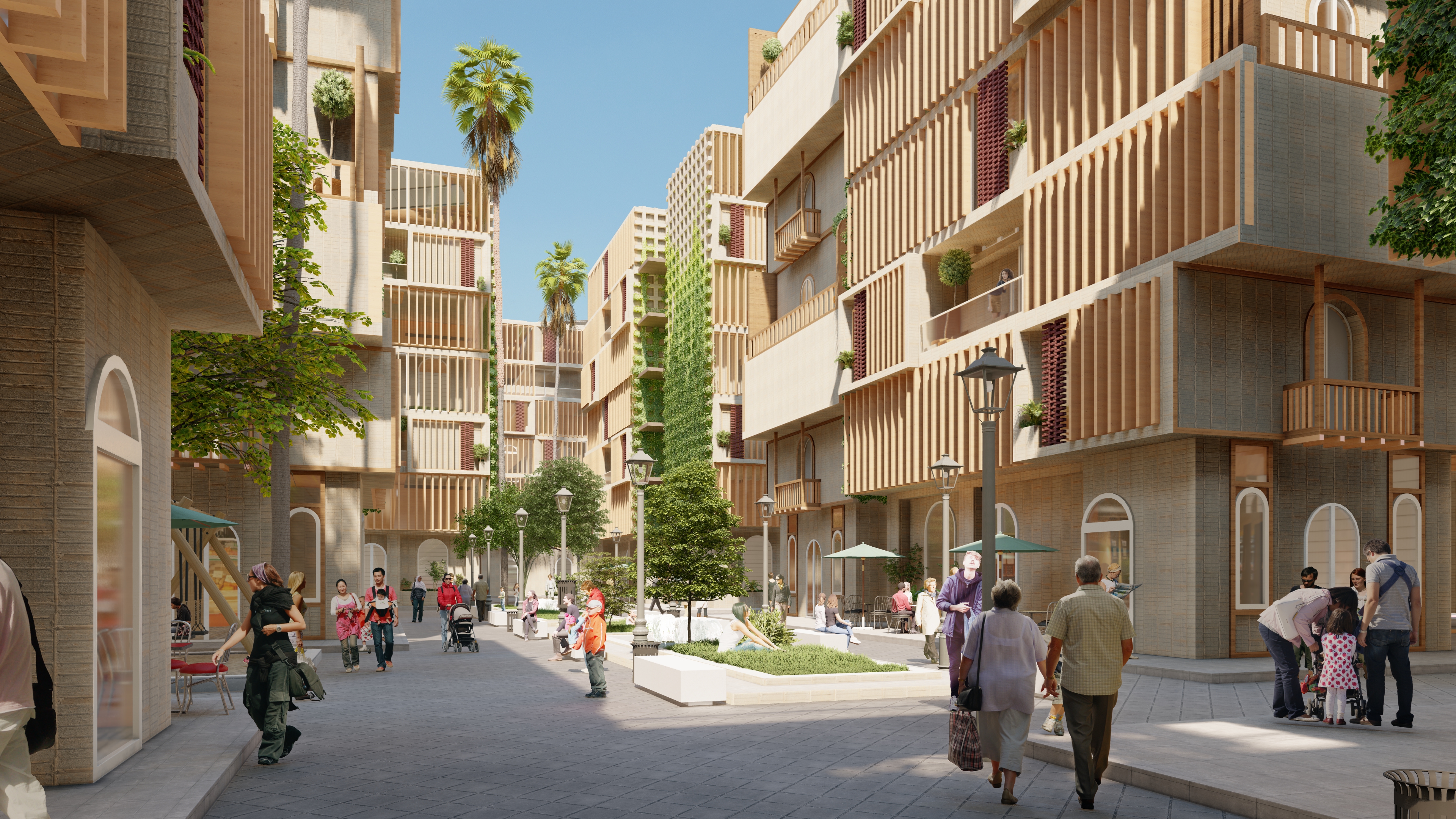 GRADUATION PROJECT - NEW DESERT VILLAGE ( ALTARFAA )-30