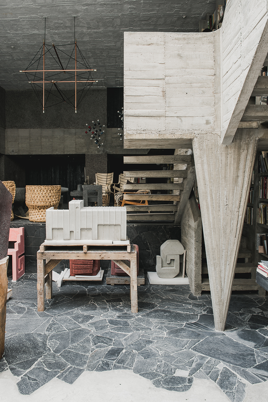 Pedro Reyes工作室及住宅复合空间丨墨西哥墨西哥城丨Pedro Reyes团队-35