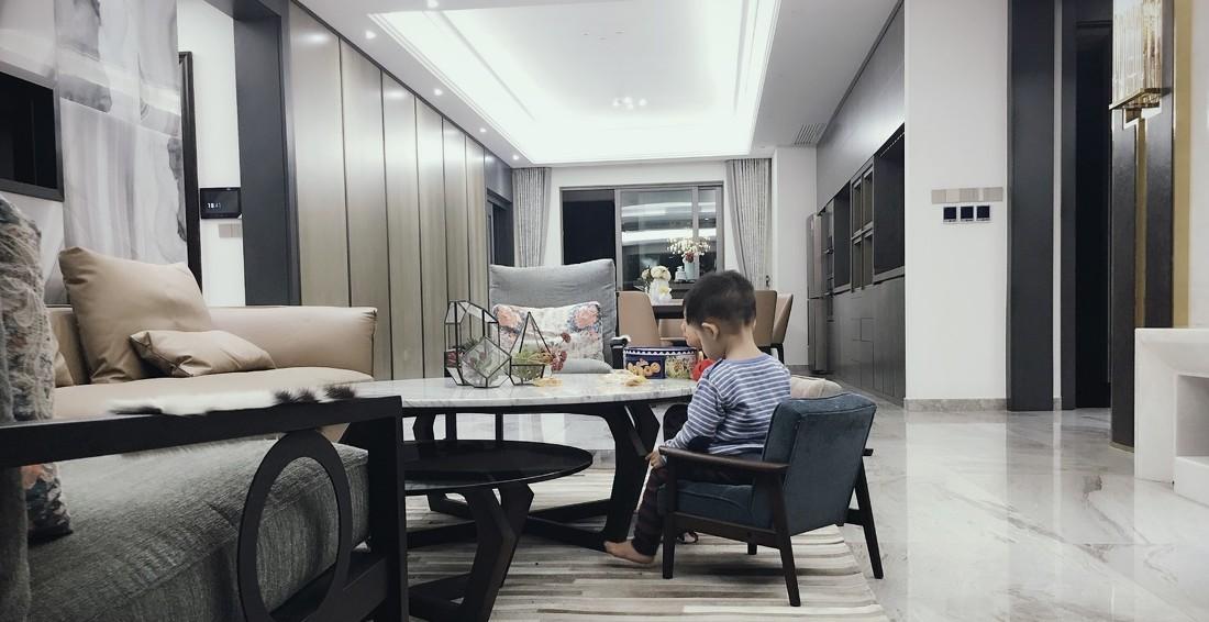 全案设计-刘希文丨平层丨现代居所，打造气质独特的家-4