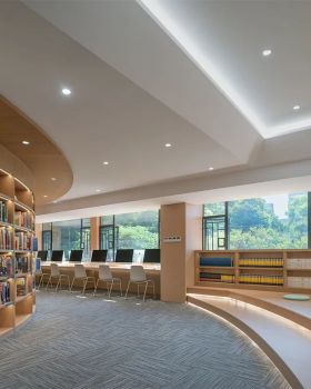 广州贝赛思外籍人员子女学校图书馆设计丨中国广州丨一境设计