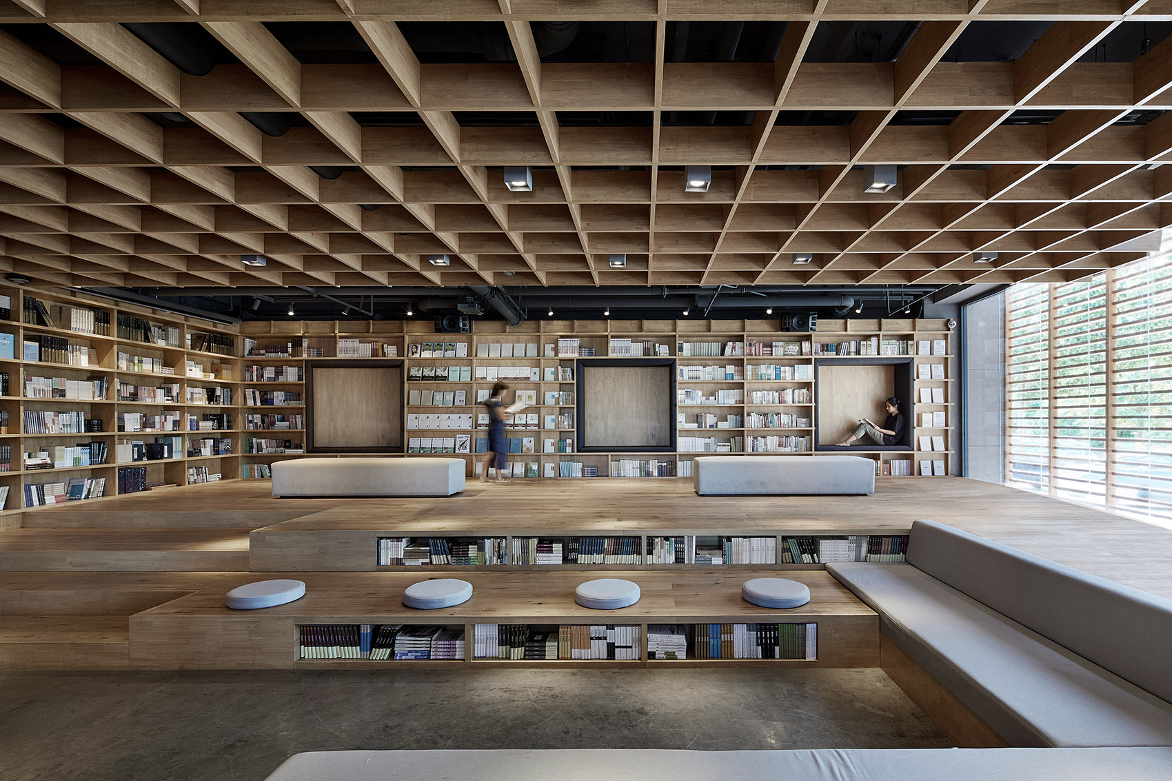 城市中的一缕新鲜空气 & 保定新华书店/ 风合睦晨空间设计-13