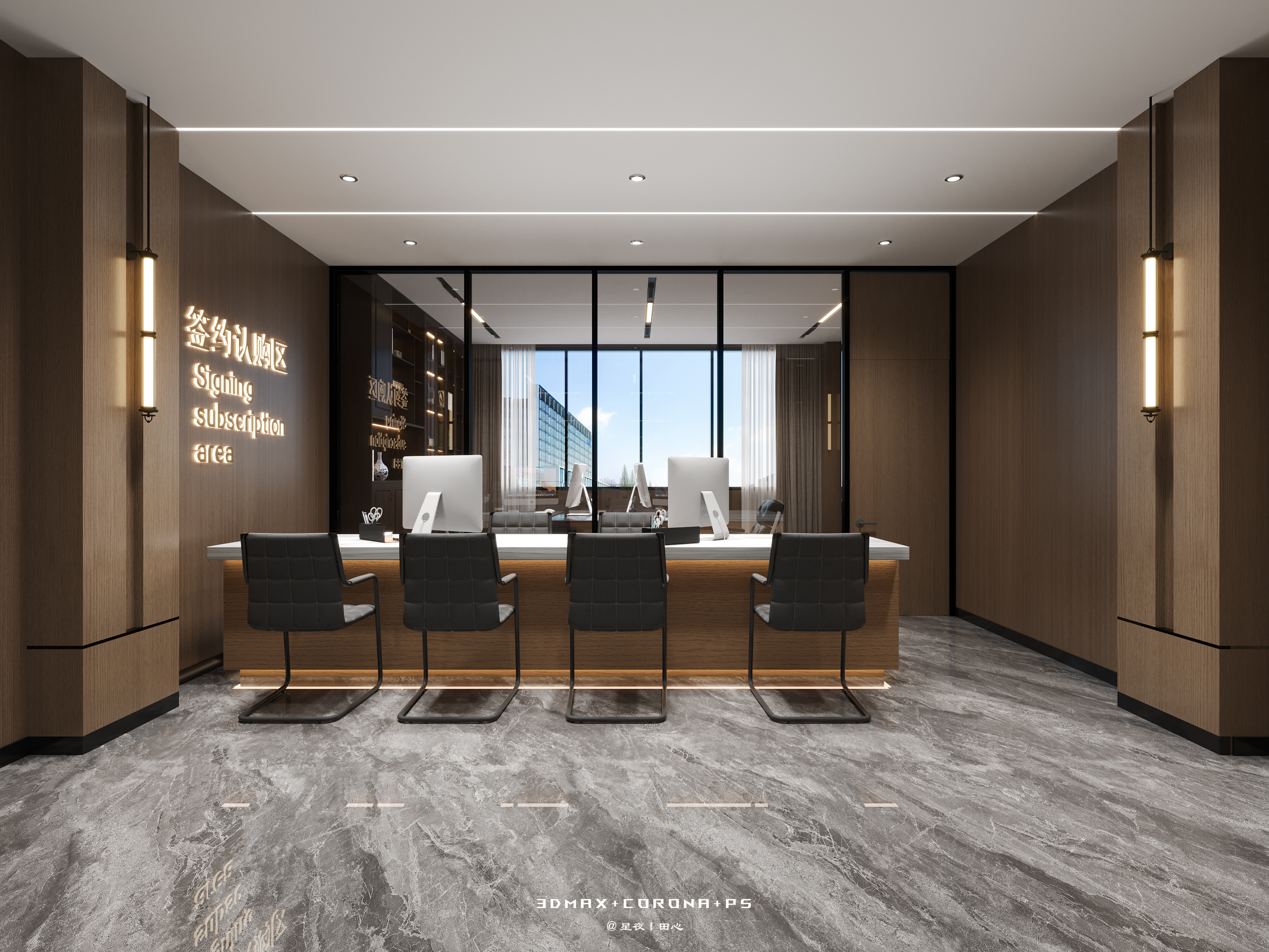 星夜传图——“售楼部”优雅生活，从此开始-6