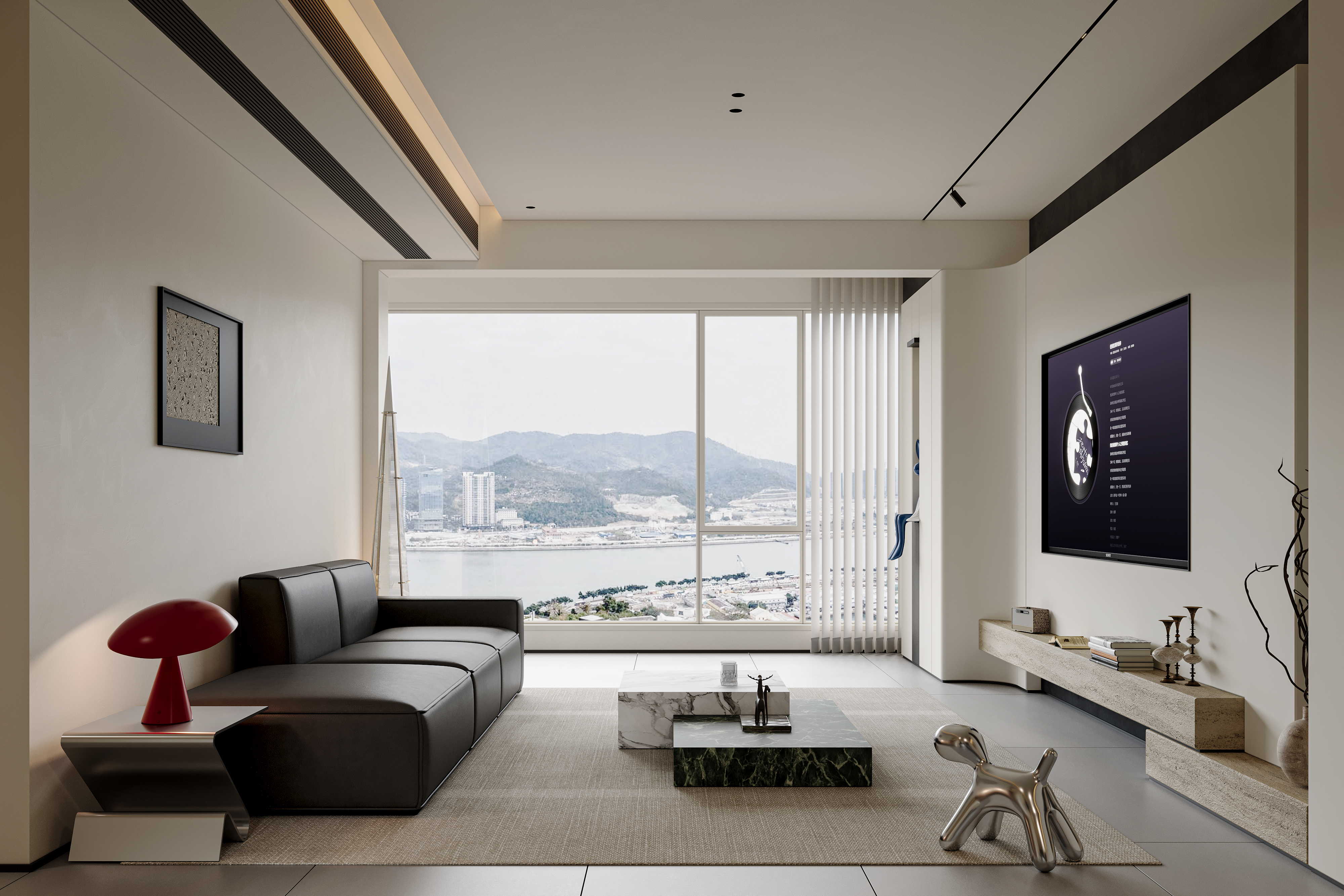 挑空别墅丨晫易视觉-90