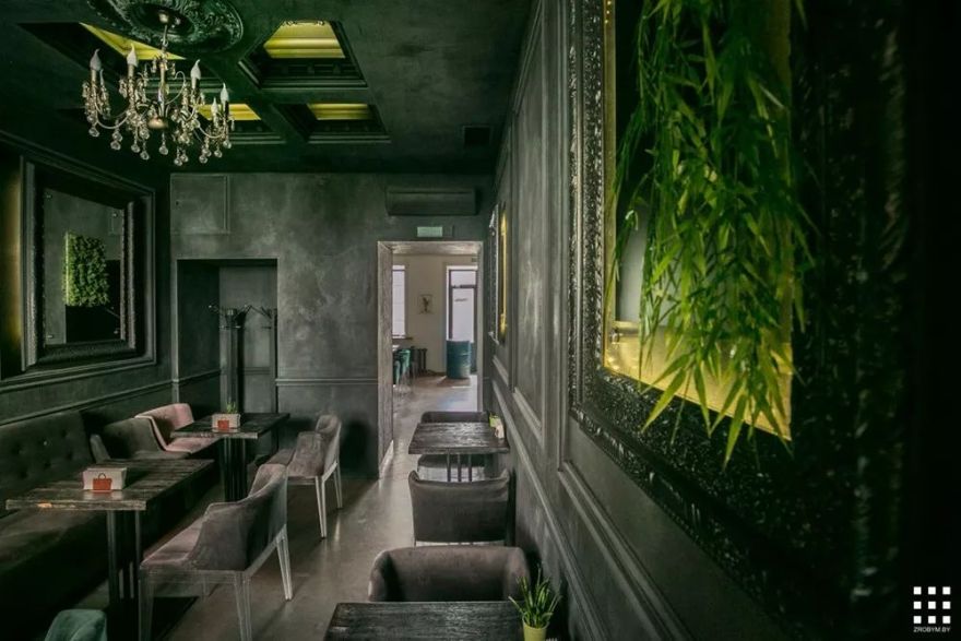 绿意盎然的小意大利咖啡馆——GREEN CUISINE 素食餐厅设计鉴赏-29