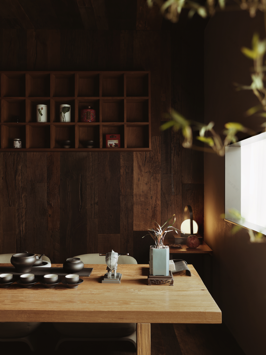 杨钧新作|杭州 400㎡ 平层,山水寄清音-51