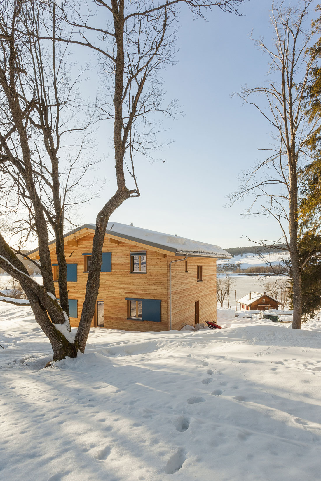 瑞士山区坡地生态别墅项目丨瑞士汝拉丨Kunik de Morsier工作室-8