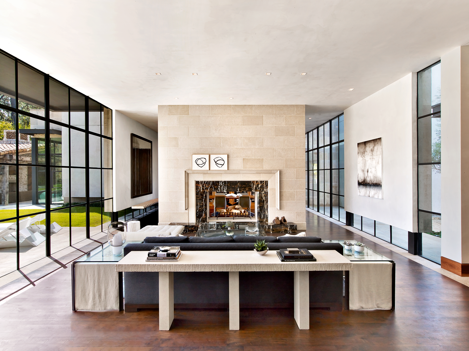 Stoll Residence 现代豪宅设计丨美国丨Rottet Studio-11