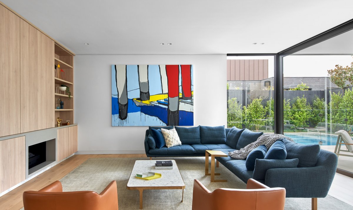 Hillside House | 简约主义与自然光完美融合的墨尔本住宅设计-11