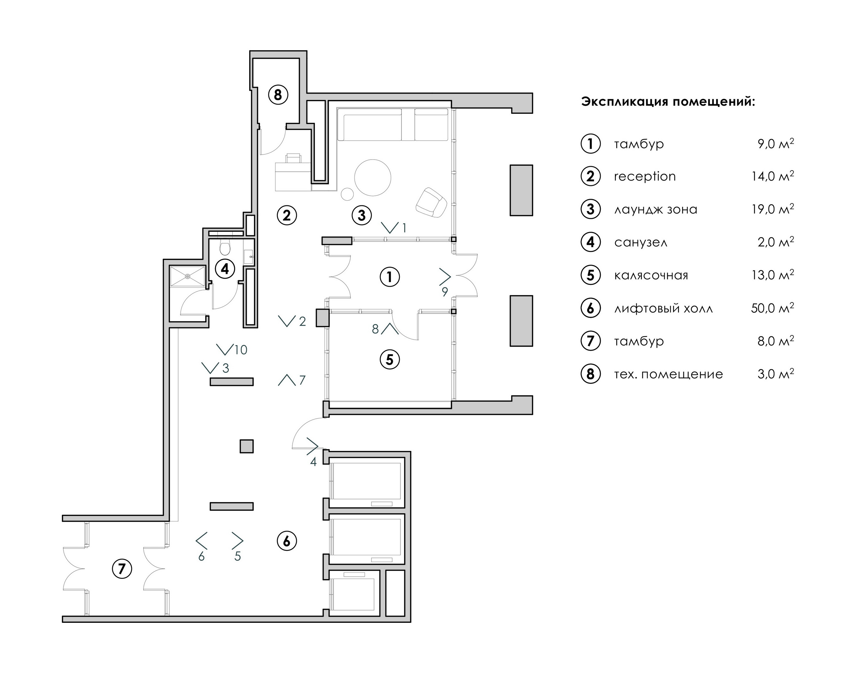 МОП в ЖК М_5-10