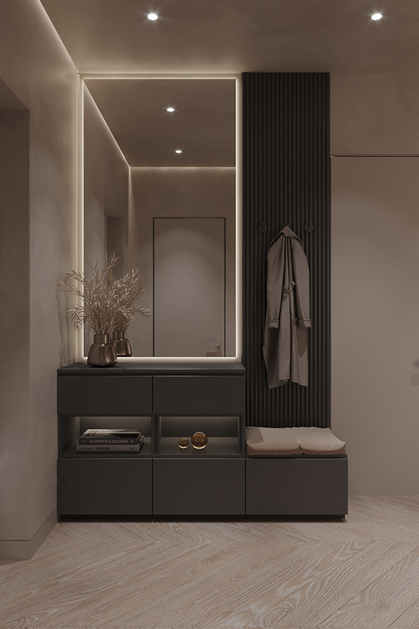 乌克兰基辅公寓设计 超有设计感！-0