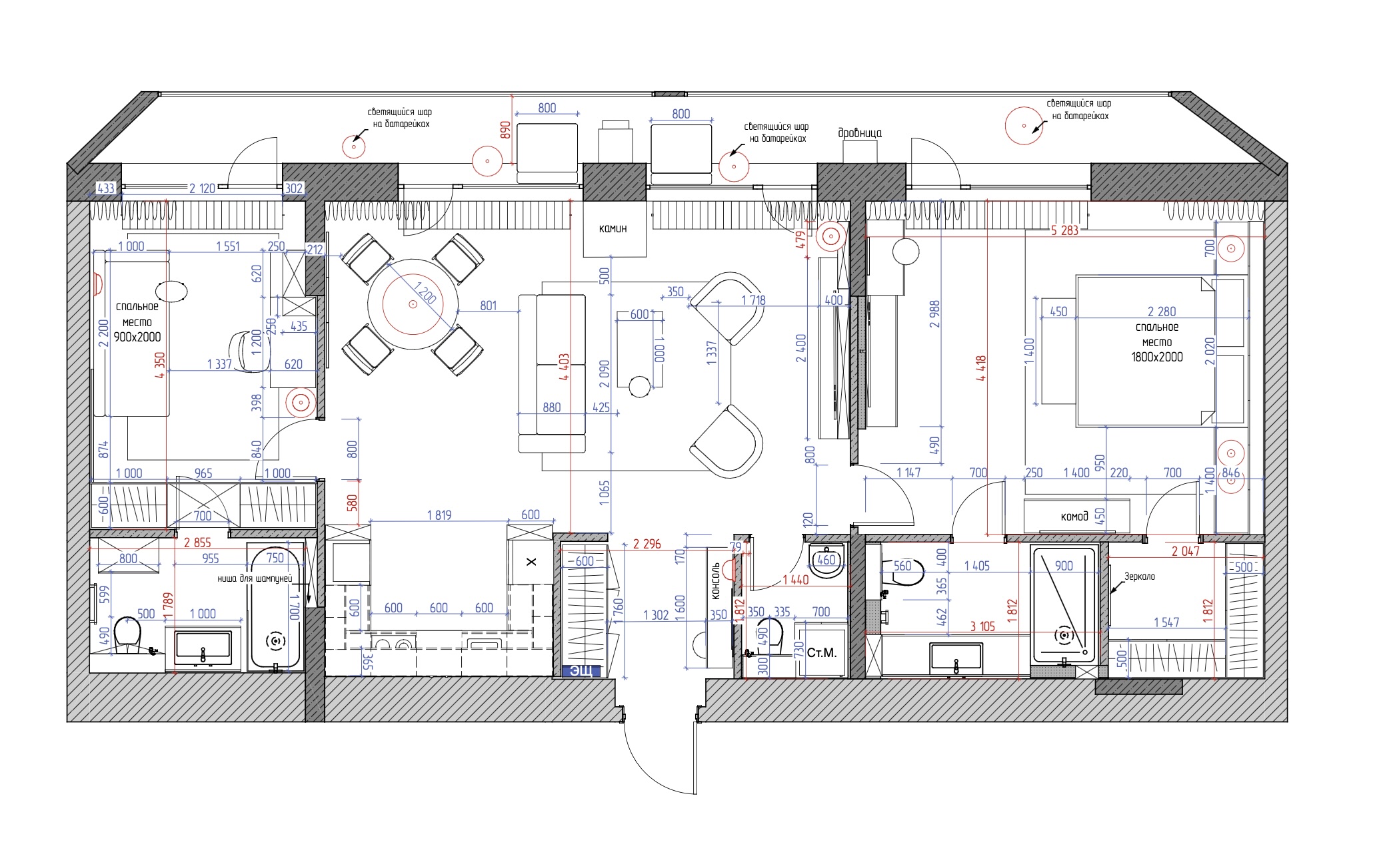 A.C.H.interiors | АЧЕ. ЖК Форст-48
