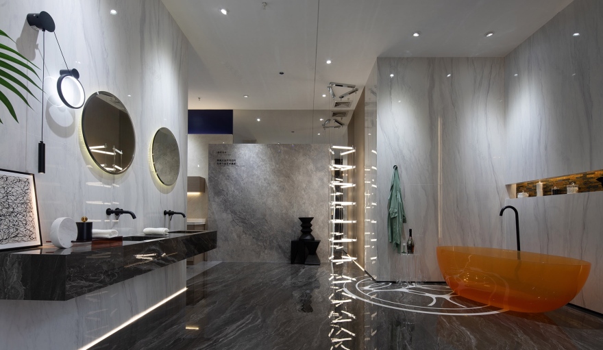 简品大理石瓷砖丨中国佛山丨广东空白空间设计有限公司-57