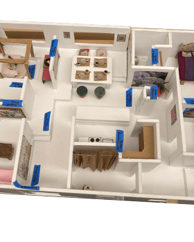 House Floor Plan Model