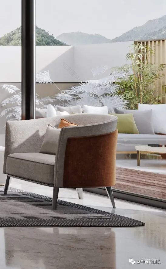 世茂·茂悦府现代轻奢别墅丨彭华设计团队-30