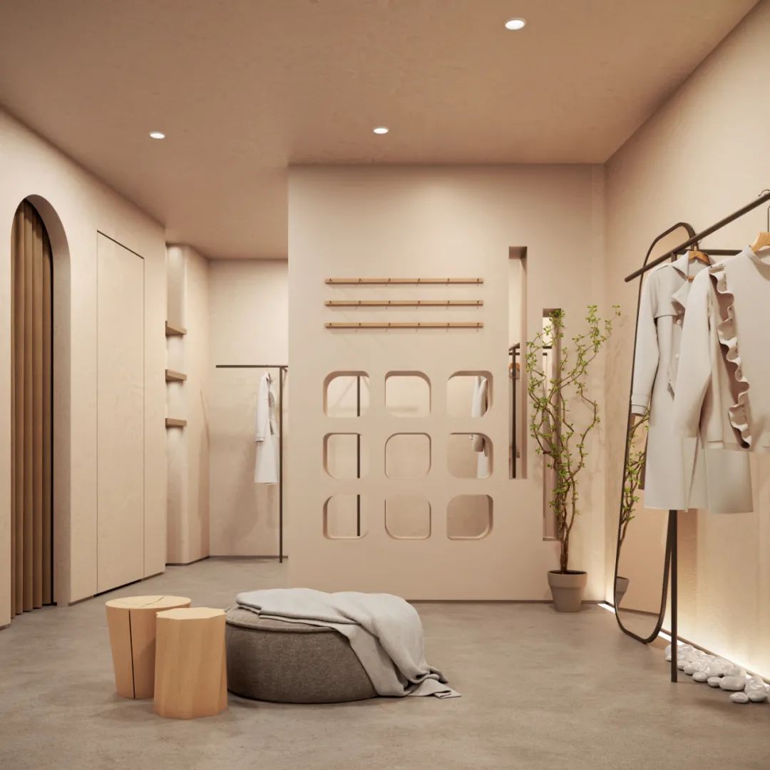 高颜值INS风女装店设计丨中国长沙丨周笙笙全案设计工作室-30