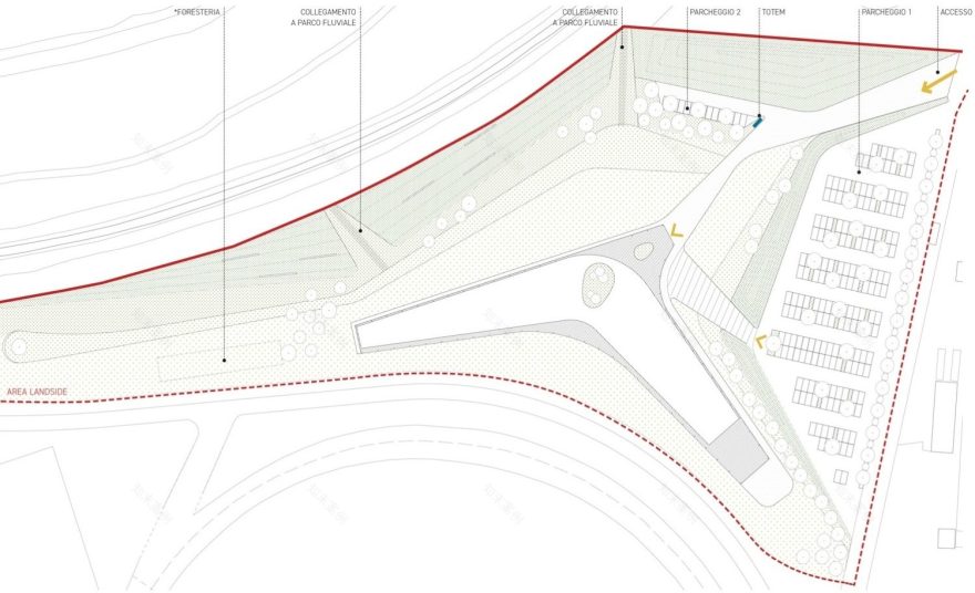 罗马 Enac 学院 | 绿色环保,灵活教学的航空学府-19
