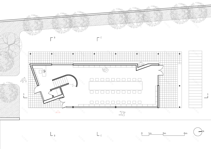 三星图书馆3号馆丨中国西安丨XAUAT的Wall Architects-26