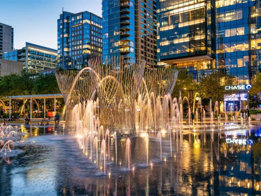 美国 Klyde Warren 公园丨美国达拉斯-2