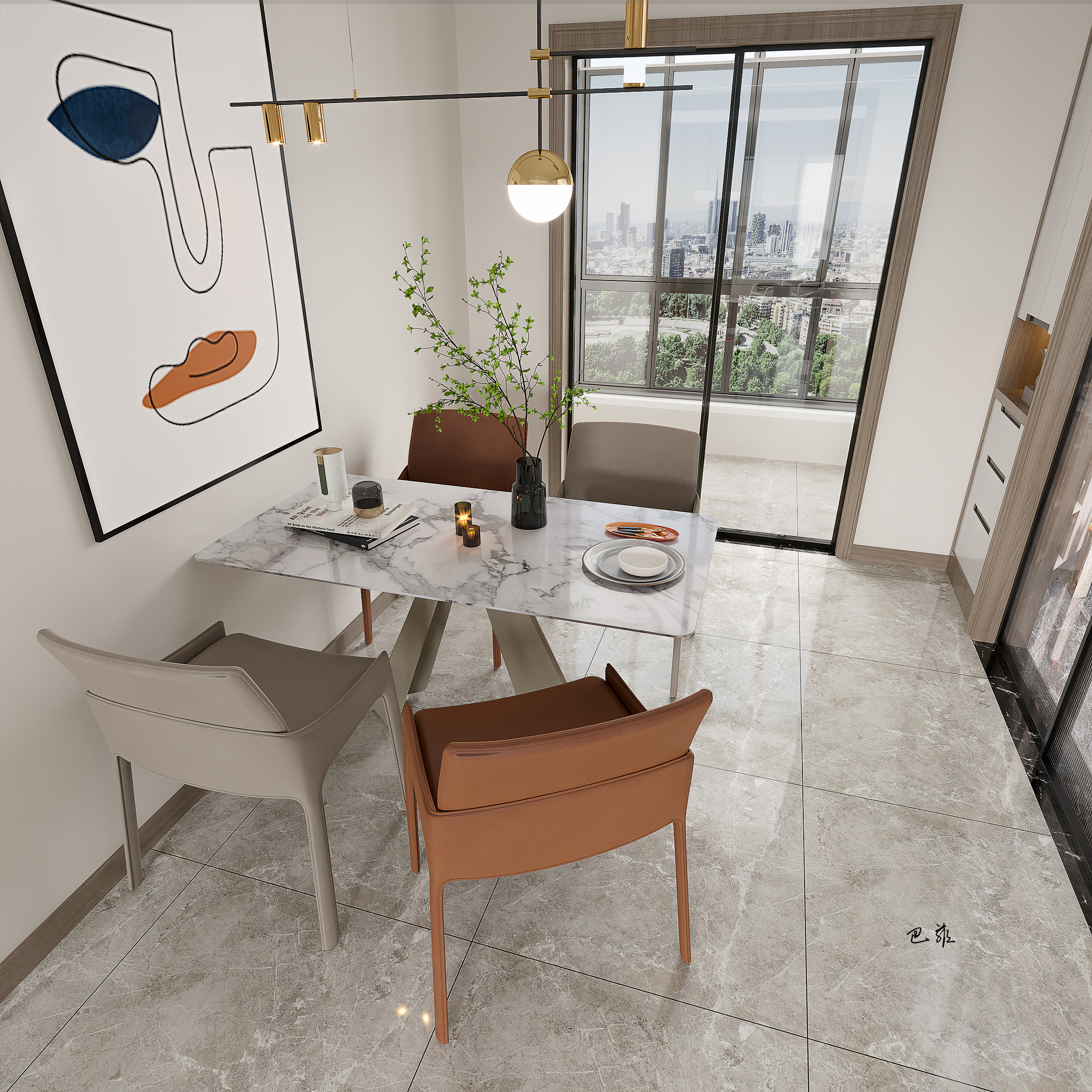 现代极简平层设计-5