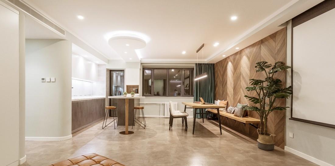 两个人的烟火 · 江建业平层空间改造-8