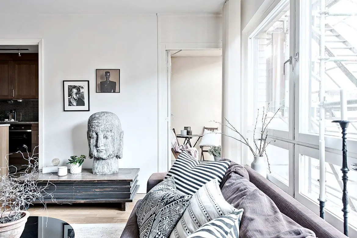 瑞典 72m²禅意家居设计-2