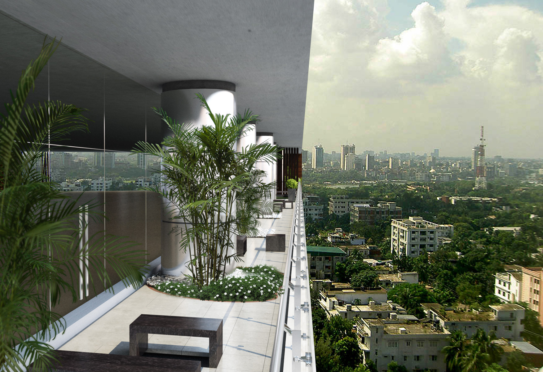 Office verandah Landscape Project-4