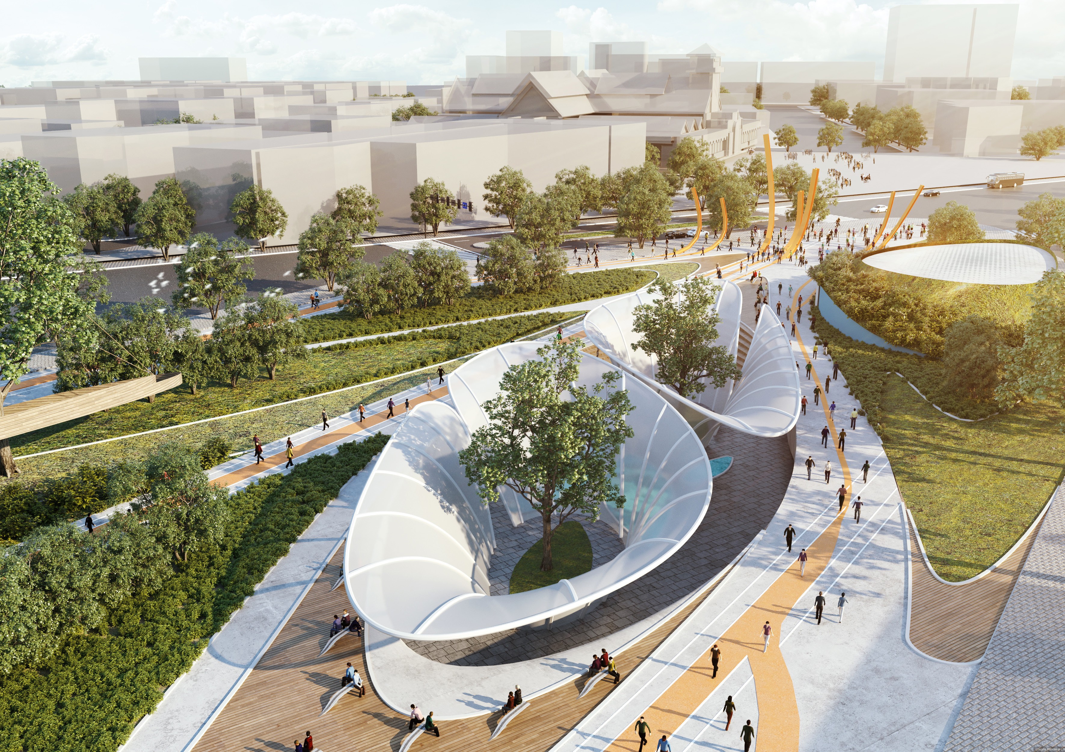 胡志明市中央公园改造项目丨越南胡志明市丨LAVA,Aspect Studios-22