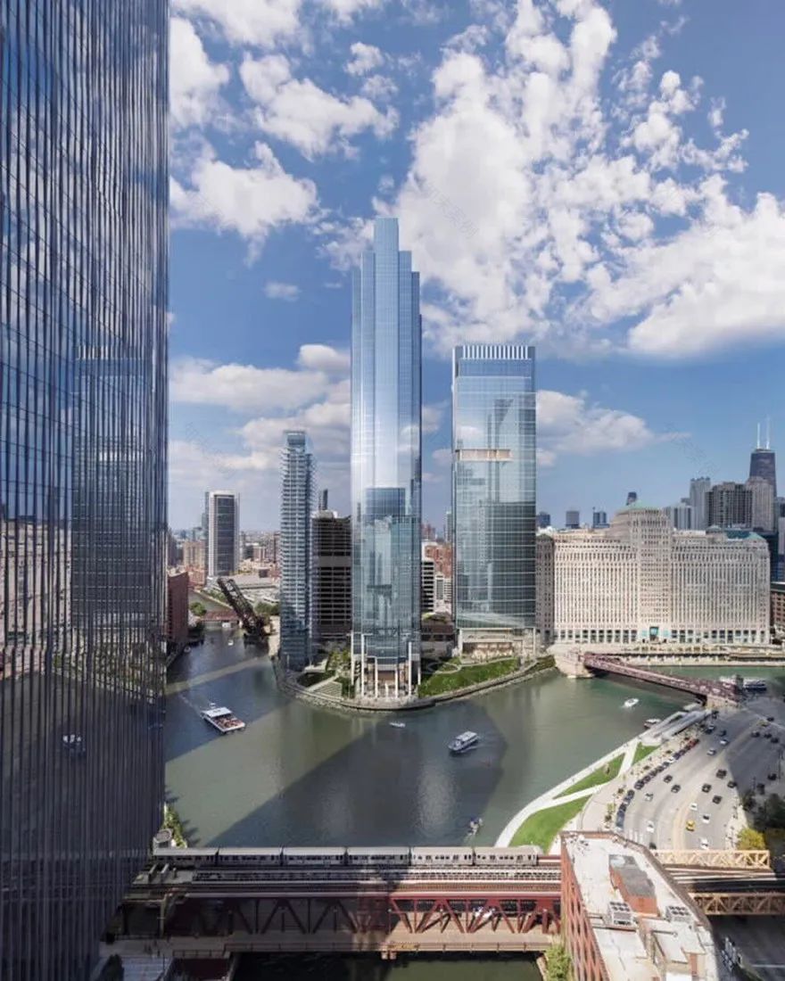 芝加哥狼角 | 滨水新地标-36