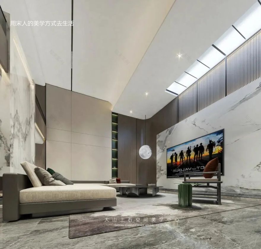 新希望锦麟河院挑空别墅丨中国沈阳丨山石空间全案设计机构-74