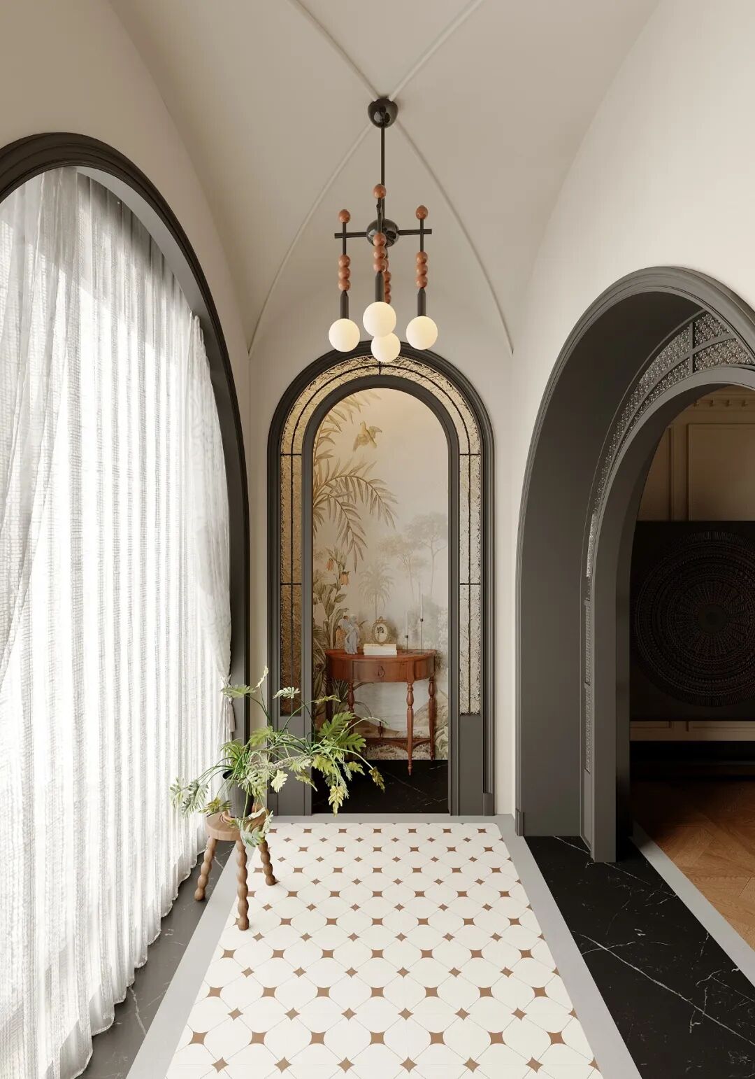 隅间  YUJIAN DESIGN · 莫奈花园丨隅间空间设计工作室-22