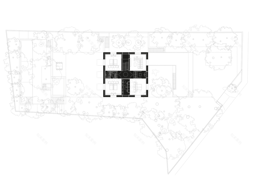马德里砖石别墅丨西班牙马德里丨Tuñón y Albornoz Arquitectos-24