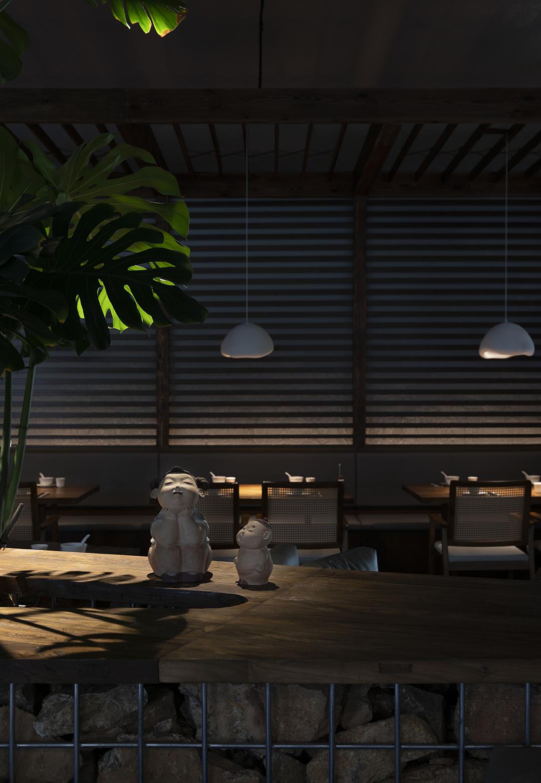 厦门Gumanda咕曼嗒·蔬食料理丨中国厦门丨泉州结禾设计机构-32