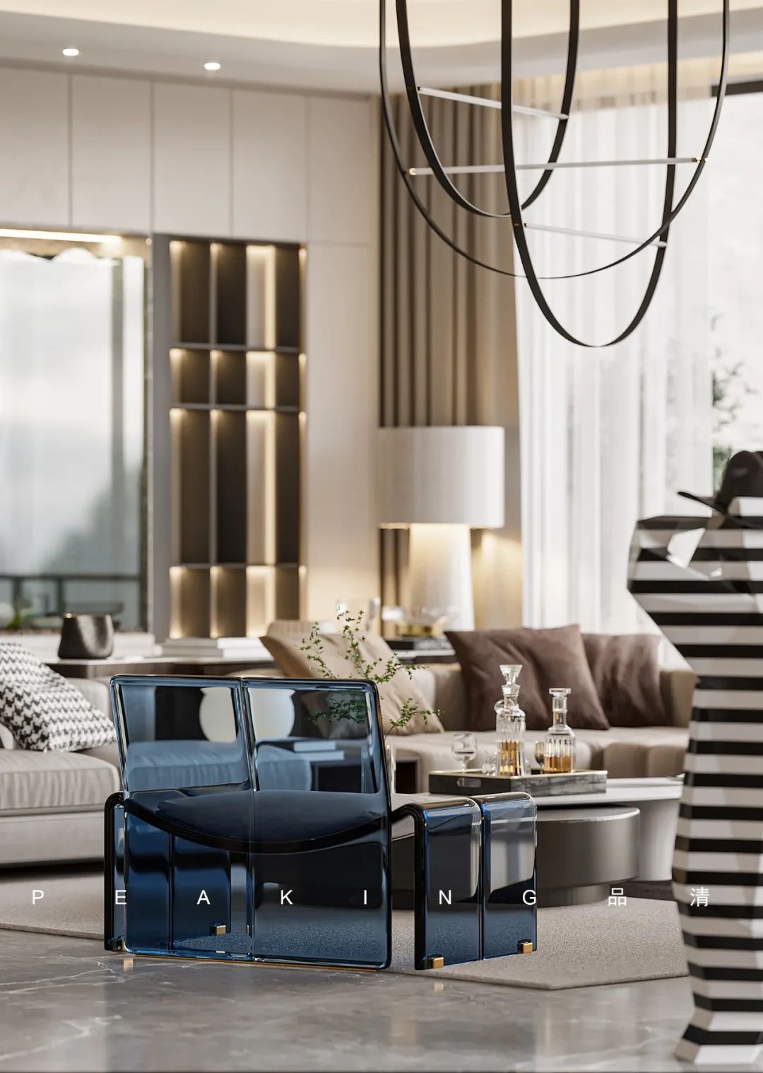 自然塑境 · 738㎡现代温润之家丨品清别墅装饰(无锡)分公司-56