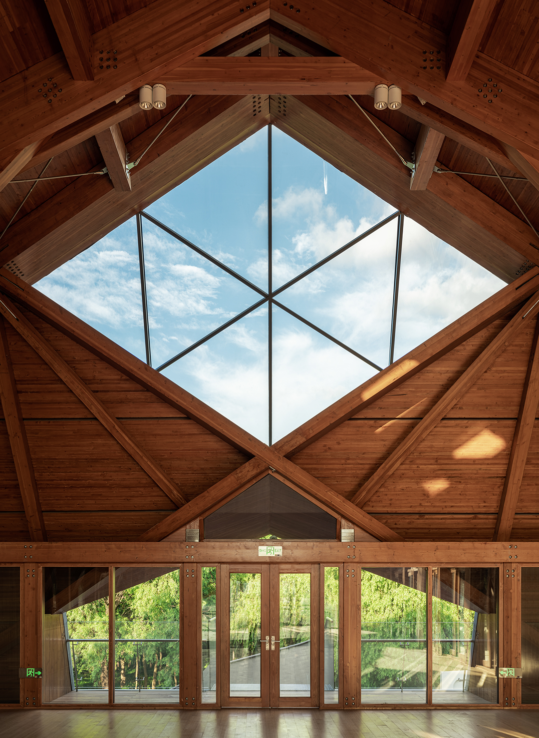 长宁环城生态公园带市民服务驿站丨中国上海丨致正建筑工作室,冶是建筑-6