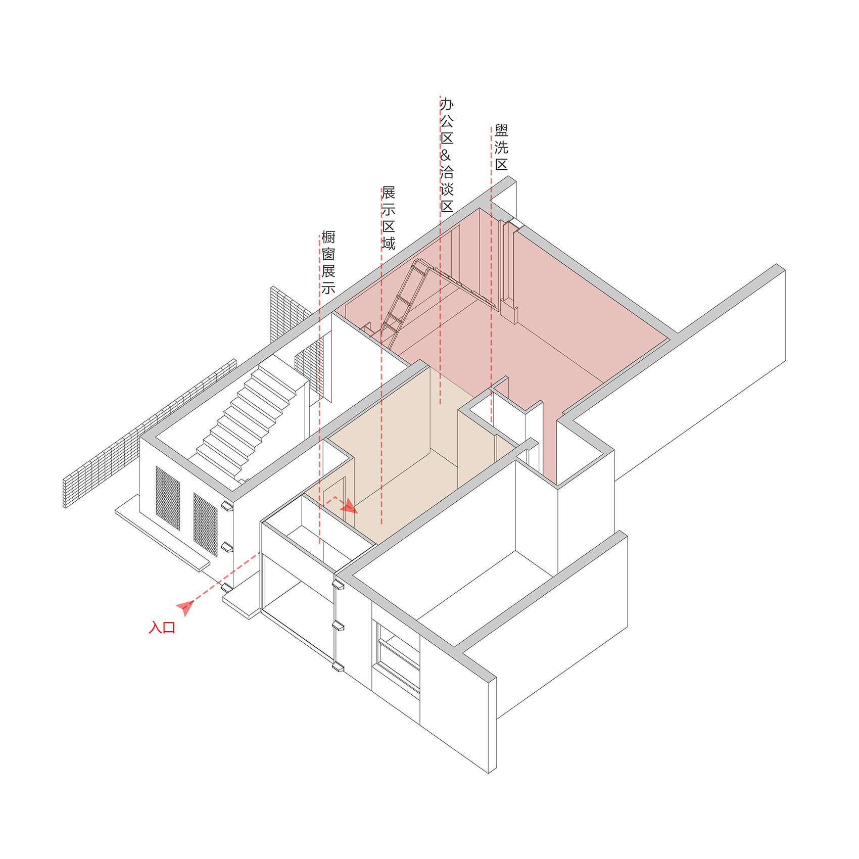 国创园20#门厅改造及LOUGNE SUIT定制店设计丨中国南京丨反几建筑FANAF-154