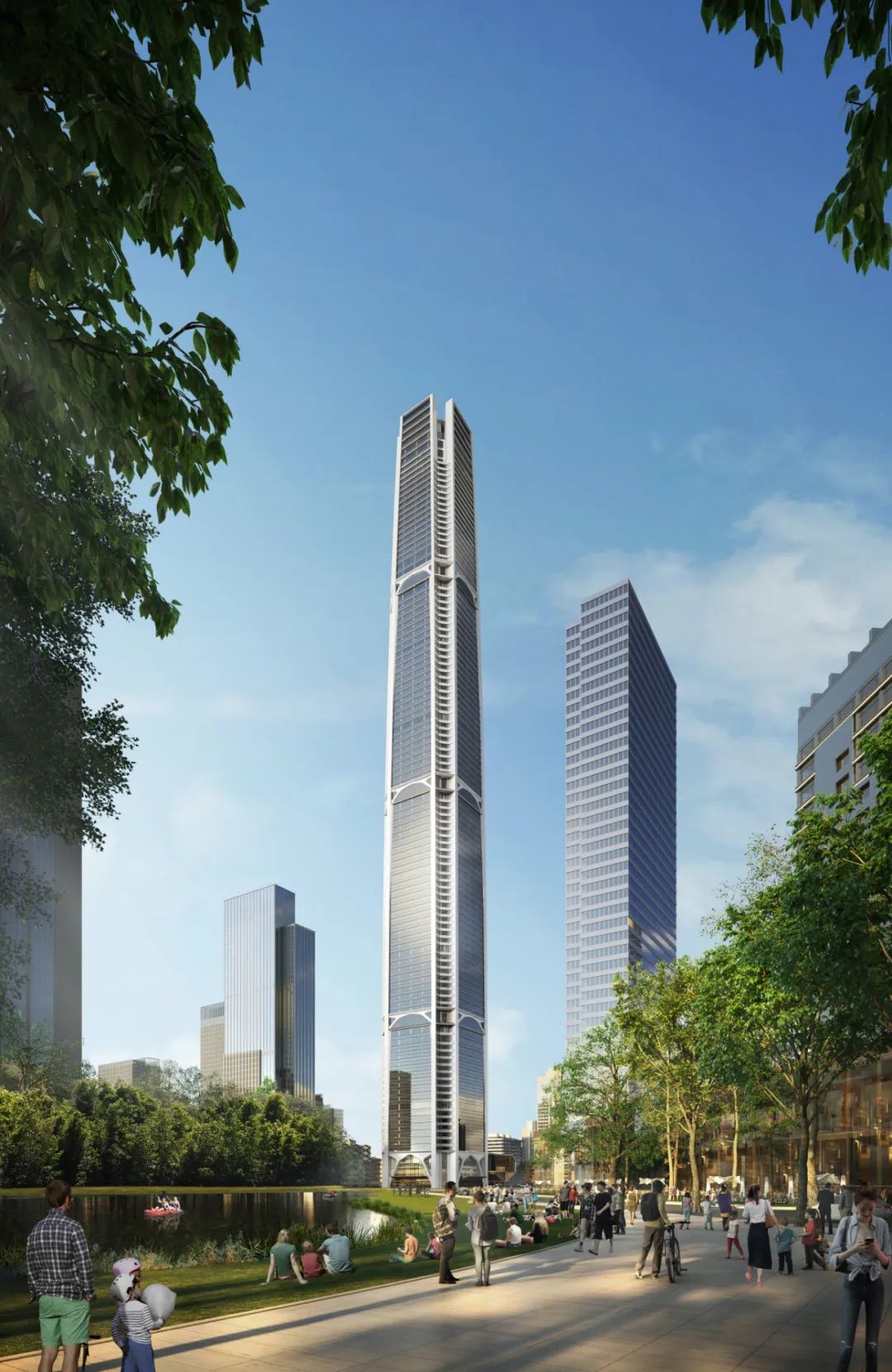 中国新四大摩天楼丨中国南京丨SOM事务所,Gensler事务所,AS+GG事务所,GP事务所-12