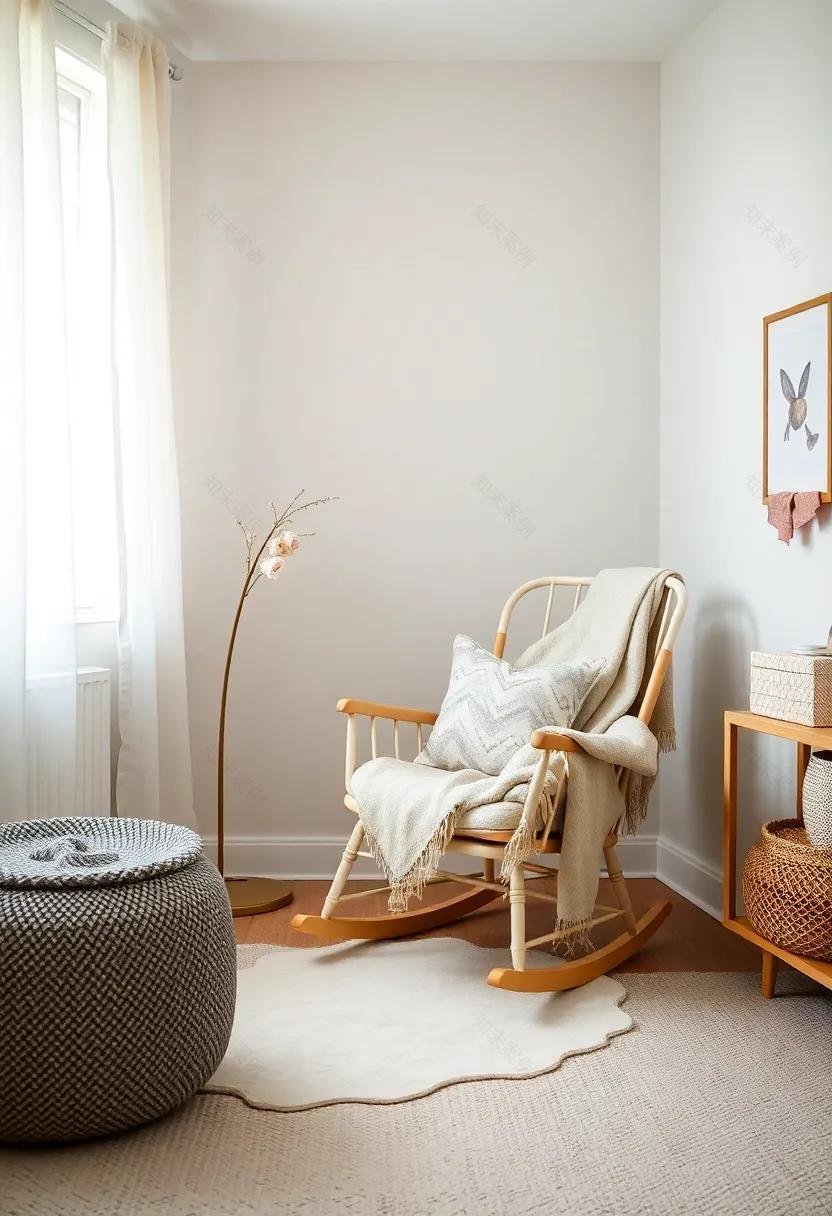 设计带舒适摇椅的完美育儿室-159