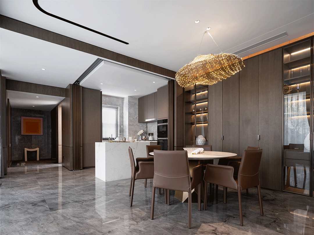 艺烁空间新作丨850㎡沪上墅居丨中国上海丨EASE艺烁空间-7