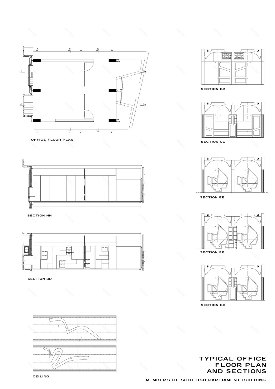 苏格兰议会大厦丨英国爱丁堡-116