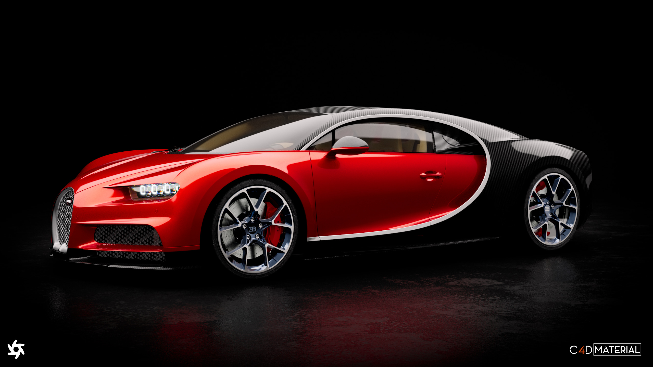 阿诺德汽车 C4D 材质包-27