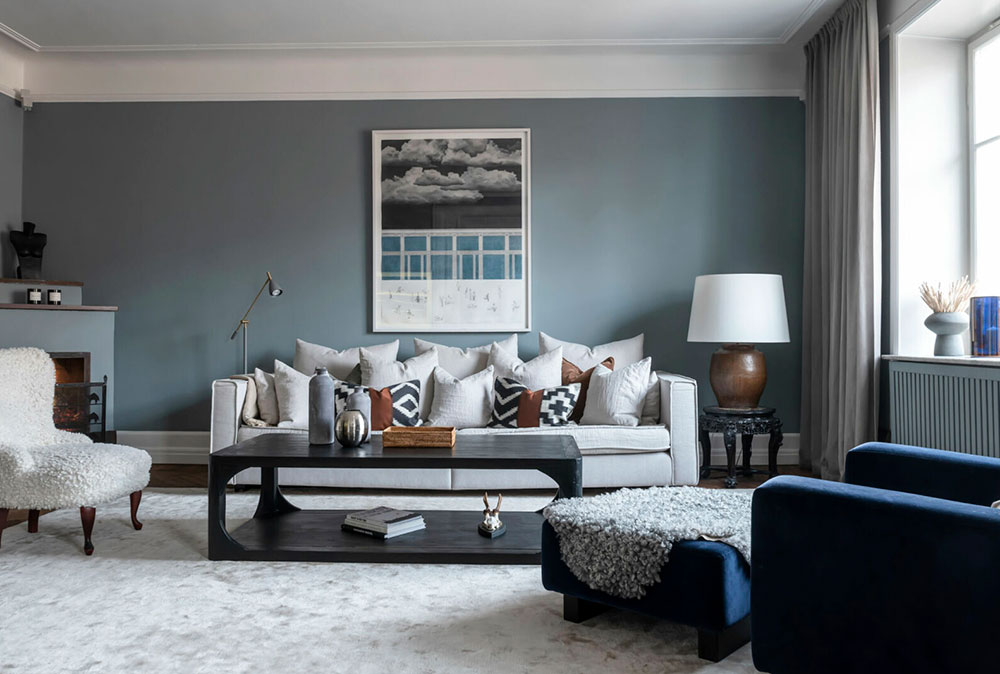 瑞典斯德哥尔摩优雅艺术公寓设计-3