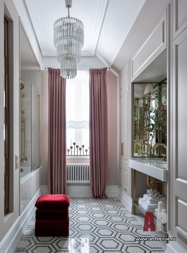 家庭住宅室内设计（靠近沙皇村的两层古典风格别墅）丨俄罗斯圣彼得堡丨TaupeHOME工作室（娜塔莉亚·谢苗诺娃领导）-49
