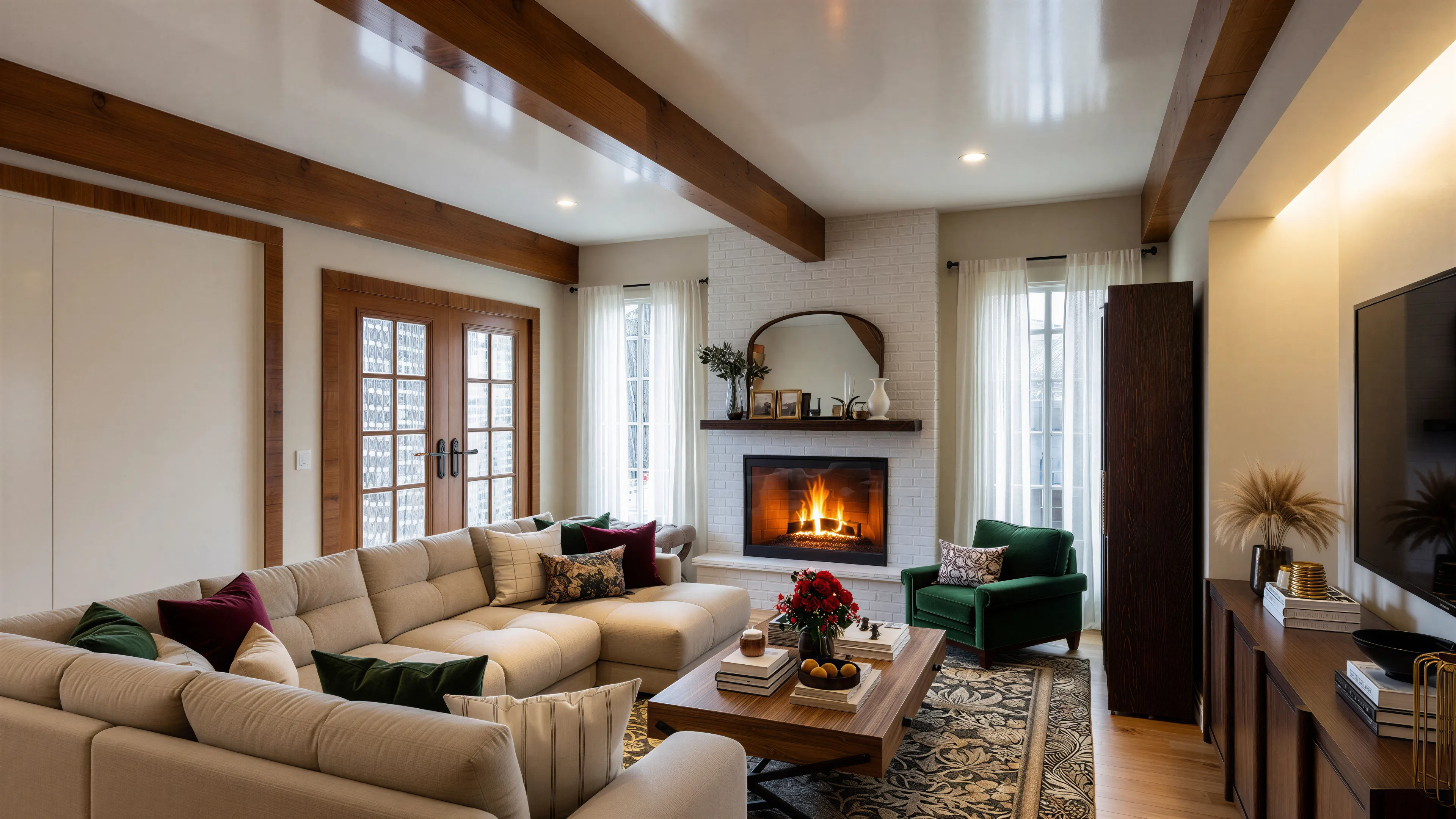 Modern Transitional | Living Room-2