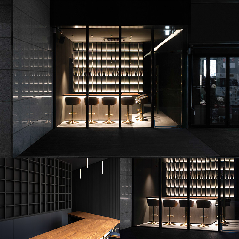 高级黑调，14 平室内设计惊艳之作-1