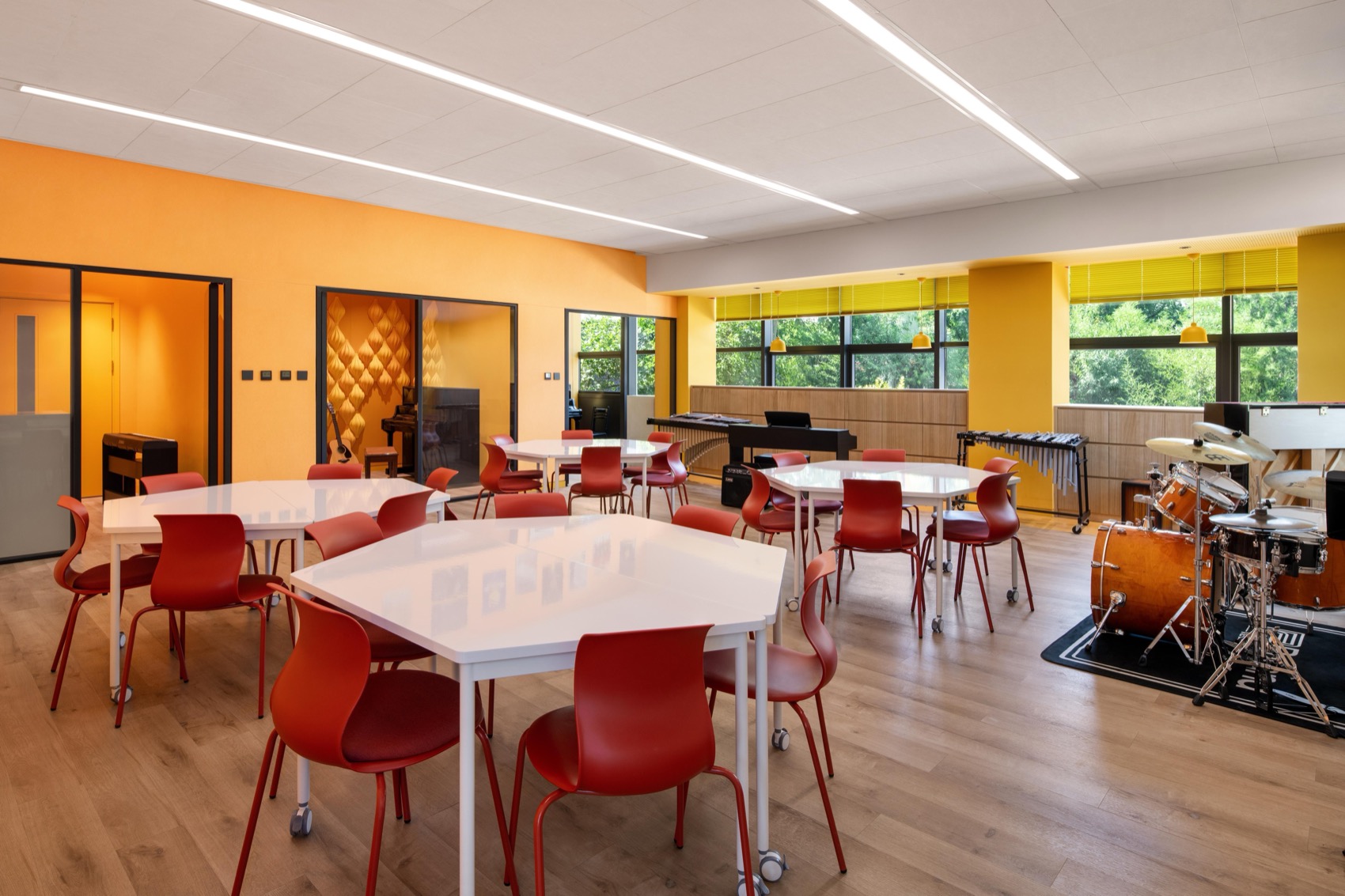 京西学校高中音乐教室丨中国北京丨Studio Vapore（蔚魄）-20