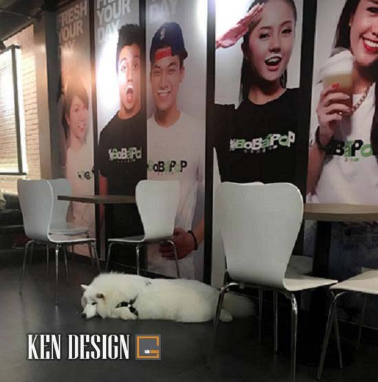 Bobapop奶茶店（Thủ Đức店）室内设计-20