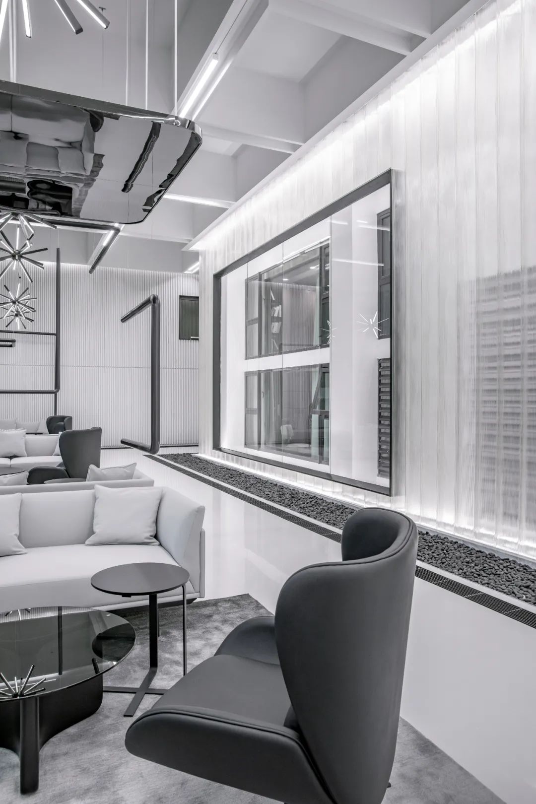 石家庄中电展示中心 / 纯净白色空间的诗意营造-20