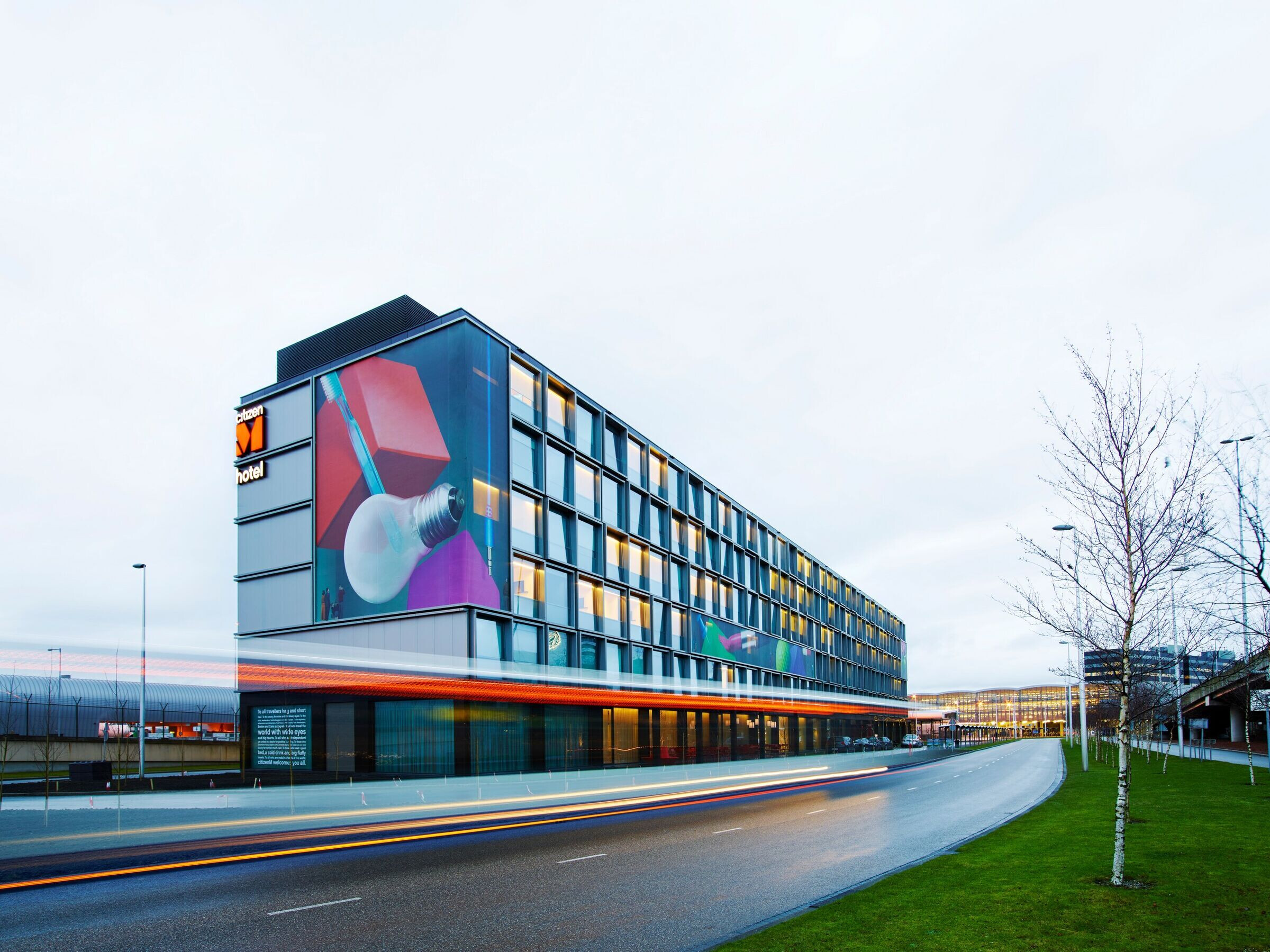 citizenM Schiphol 机场酒店扩建-24